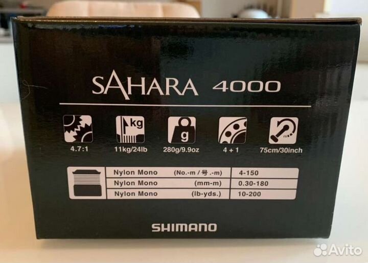 Катушка Shimano 22 Sahara FJ 4000