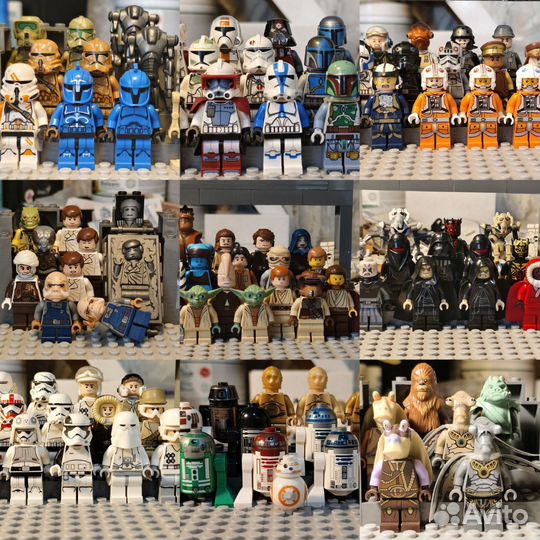 Минифигурки Lego star wars