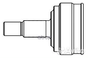 Шрус наружный к-т daewoo kalos (klas) 808034 GSP