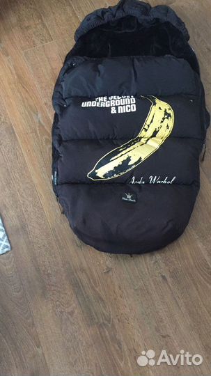 Зимний конверт в коляску