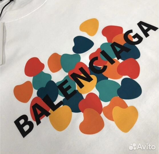 Футболка Balenciaga 100% хлопок