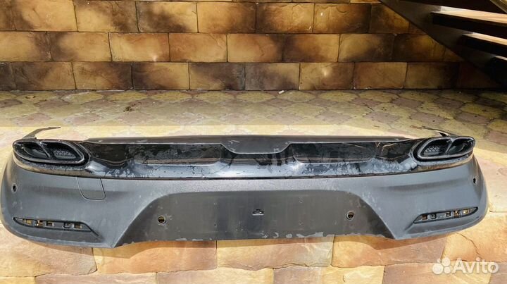 Диффузор на задний бампер