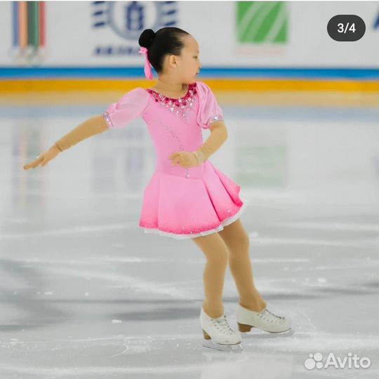 Платье для фигурного катания на рост 122-128