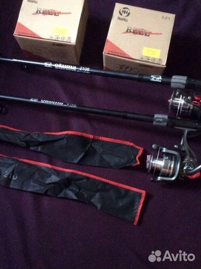 Спиннинг с катушкой телескопический
