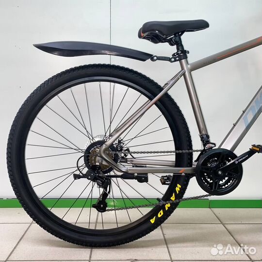 Скоростной велосипед Серый-белый новый