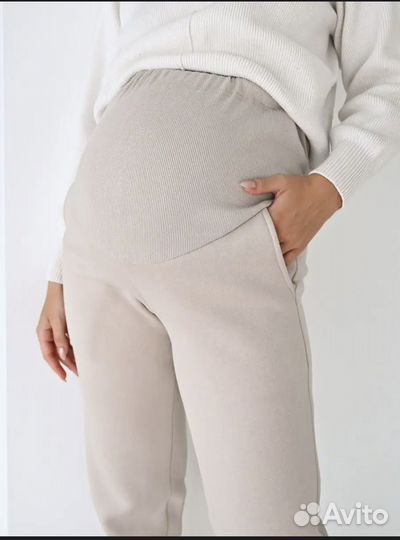 Продам спортивные утеплённые брюки для беременных