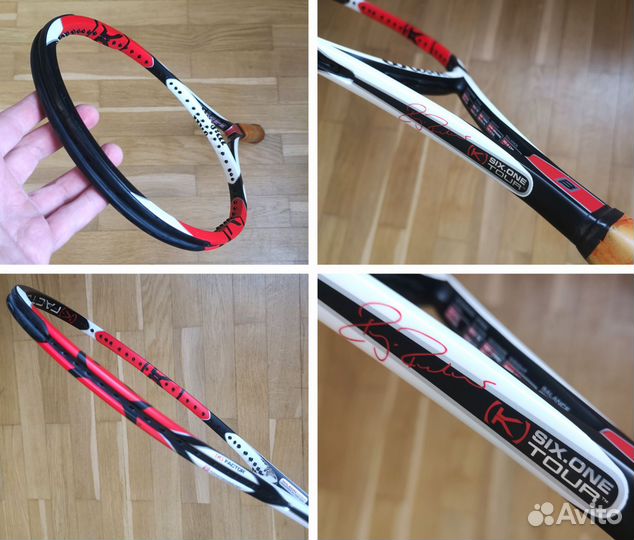 Ракетка Wilson K Factor Six One Tour 90, Федерер