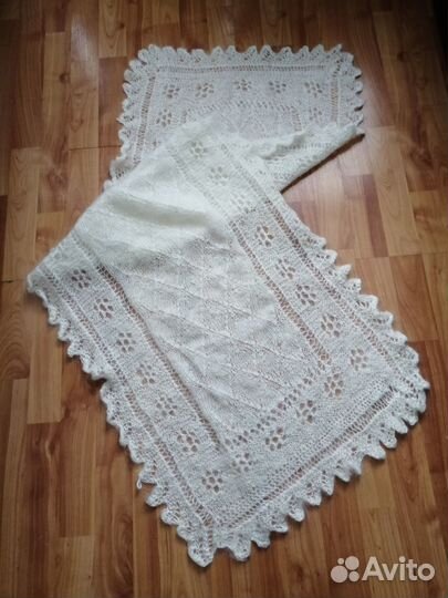 Палантин пуховый