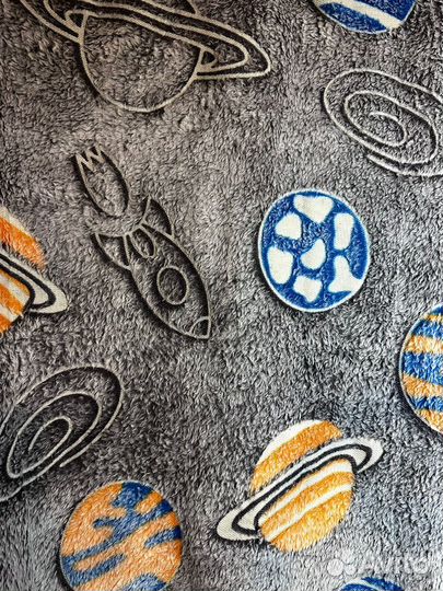 Светящийся плед 120х200, для детей, на кровать