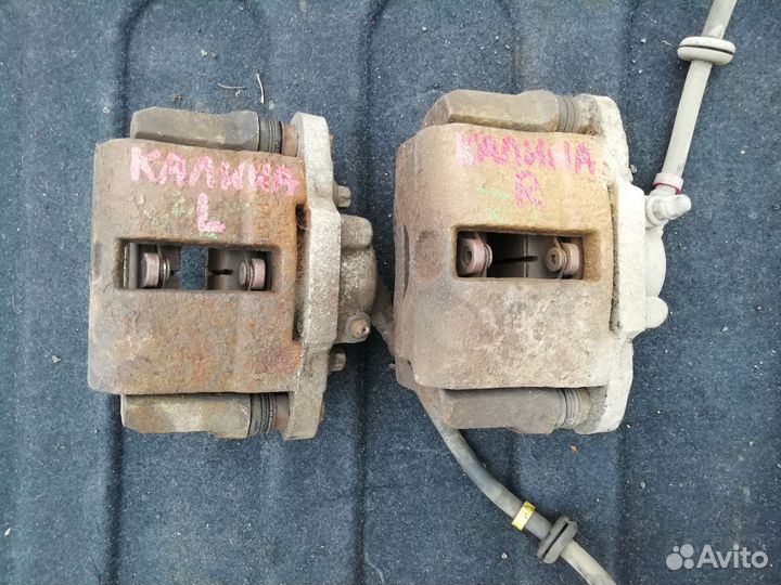 Суппорта передние Лада Калина R14