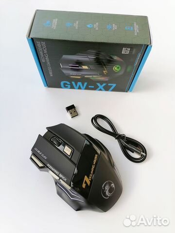 Игровая мышь беспроводная iMice RGB 3200 dpi