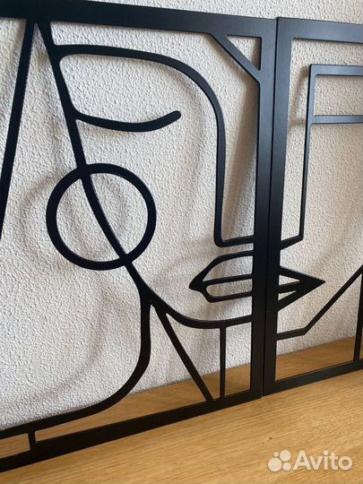 Панно металлическое декоративное