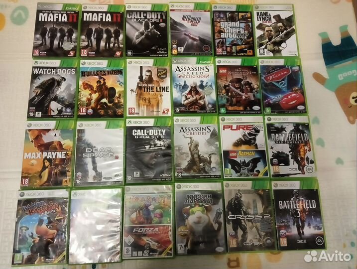 Игры xbox 360 One series