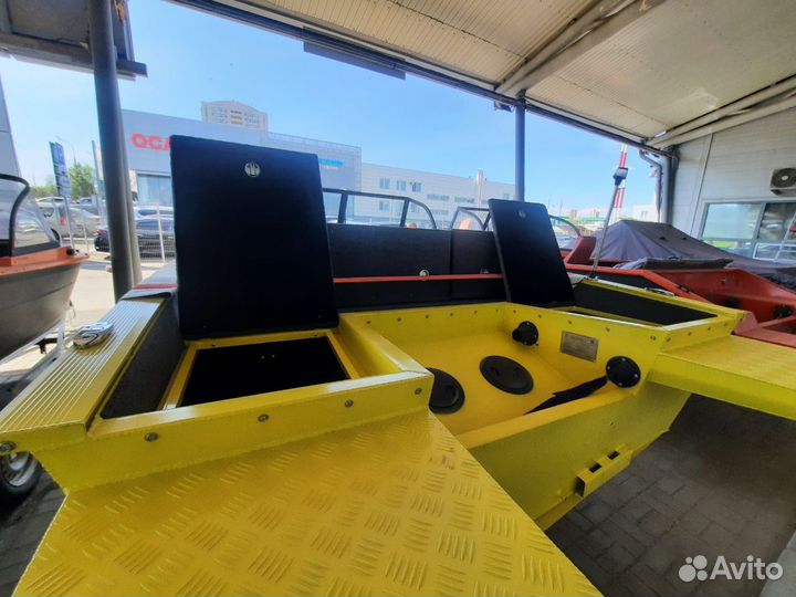 Алюминиевая моторная лодка Триера 515 fish pro