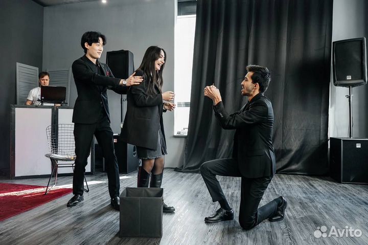 Фокусник, иллюзионное шоу на праздник