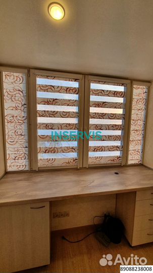 Горизонтальные жалюзи на балкон