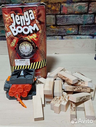 Настольна игра Jenga Boom