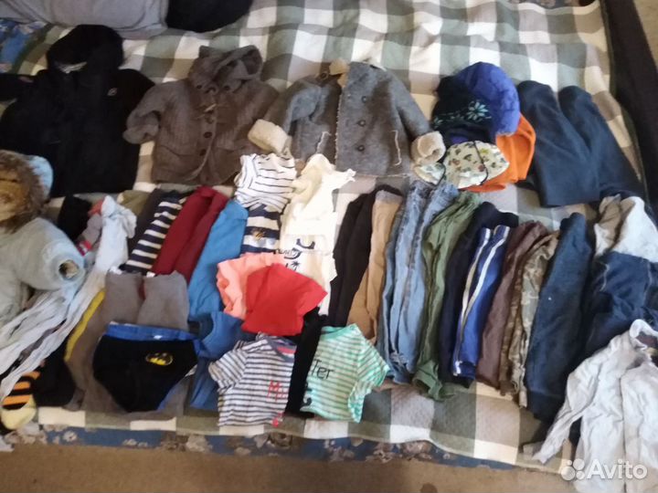 Детские вещи для мальчика от 80 до 96