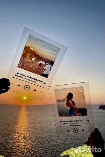 Трек на стекле 4мм с музыкой