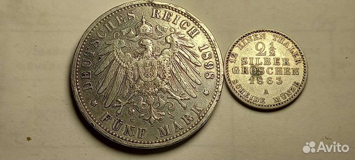 Пруссия.Нассау,Баден,Саксония,Веймер