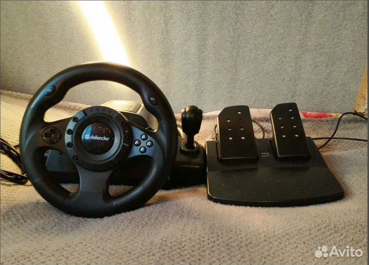 Игровой руль defender drift gt