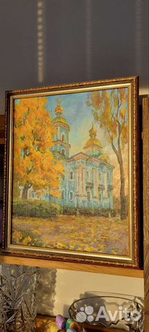 Картина маслом на холсте в раме