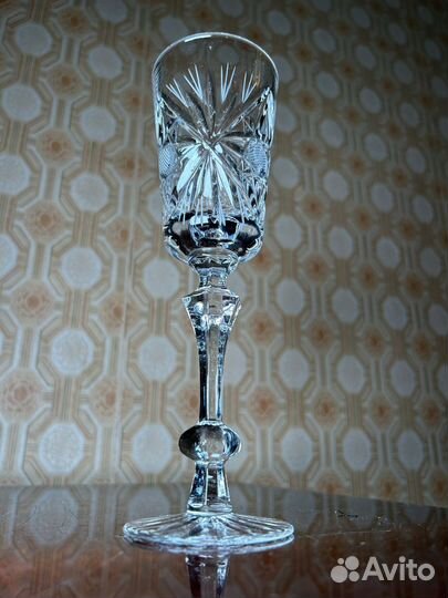 СССР Фужеры хрустальные высокие