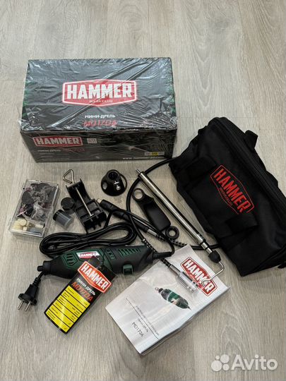 Гравер Hammer md 170 a мини дрель