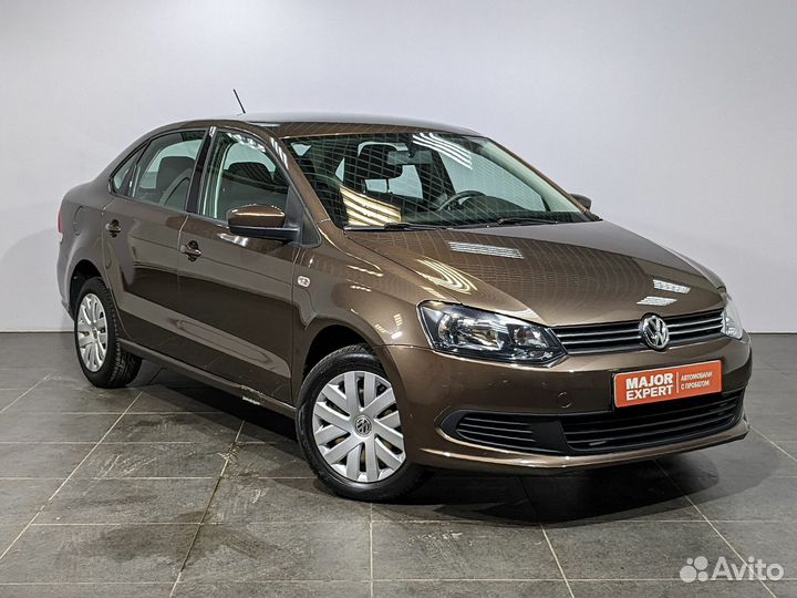 Volkswagen Polo 1.6 AT, 2015, 32 588 км