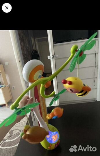 Мобиль на кроватку Музыкальная карусель