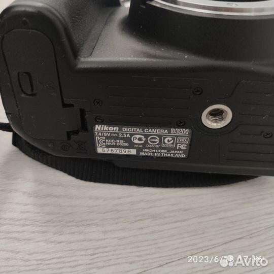 Фотоаппарат Nikon D 3200+сумка+Карта памяти на 16