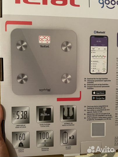 Весы напольные tefal