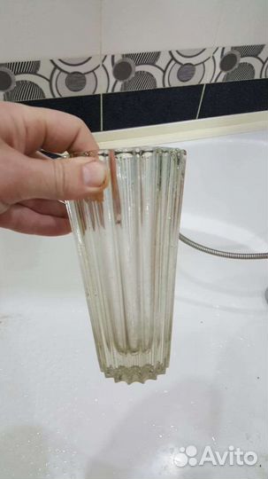 Вазы стеклянные времён СССР