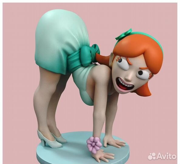 Ню фигурки женских персонажей 