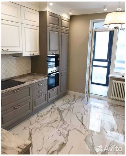 Кухонный гарнитур прямой