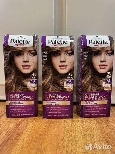 Краска для волос palette, garnier, loreal