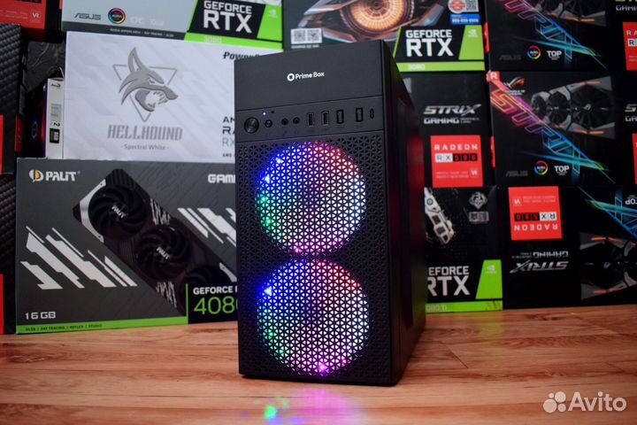 Игровой пк Intel 8ядер/rx580 8gb/ddr3 16gb/SSD