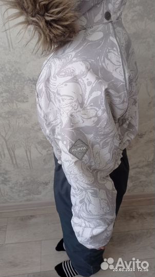 Куртка комбинезон на девочку зимняя