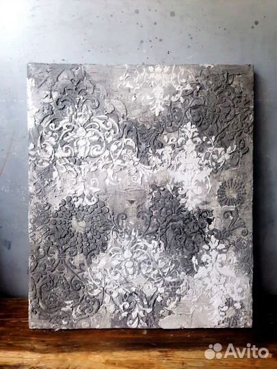 Панно декоративное гипс