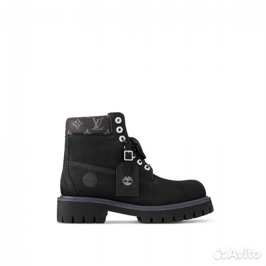 LV x Timberland AW24 6 inch Ankle Boot Black