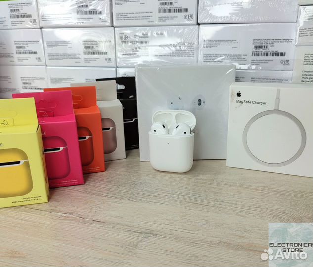 Беспроводные Наушники Airpods 2 Premium v.3