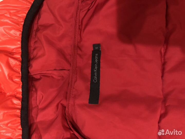 Куртка пуховик calvin klein