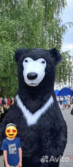 Ростовая кукла Мишка Красавчик поздравит