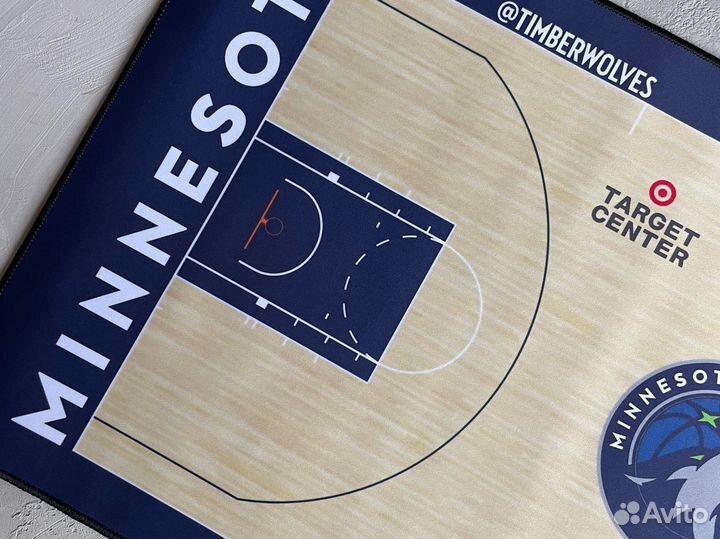 Игровой коврик для мыши Minnesota Timberwolves NBA