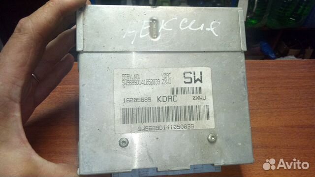 Эбу блок управления двигателем 96258345 Дэу Нексия