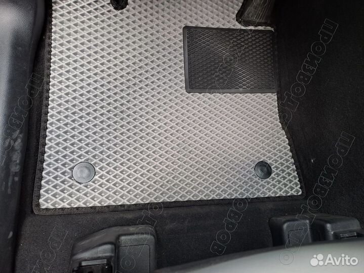 Eva коврики Ford Explorer VI 7мест 2019 - н.в