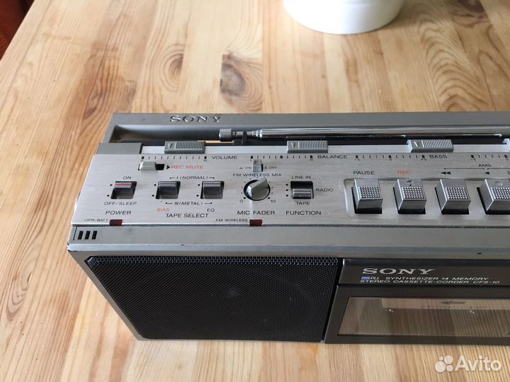 Магнитофон sony