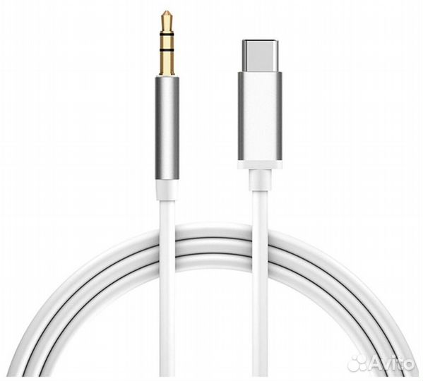 Аудиокабель Type-C - jack 3.5 штекер