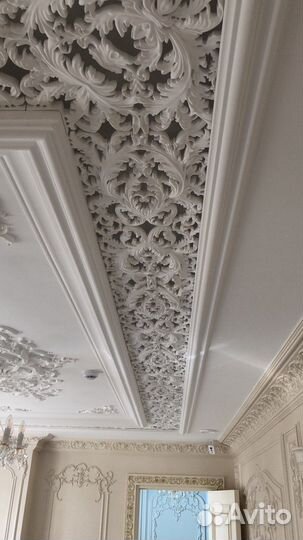 3D потолки с подсветкой из акрилового гипса