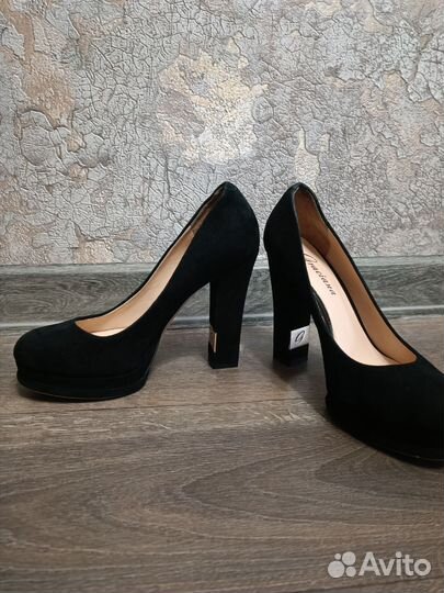 Туфли женские 36 размер замшевые